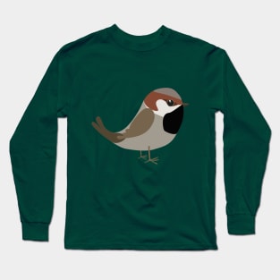 Cute sparrow Long Sleeve T-Shirt